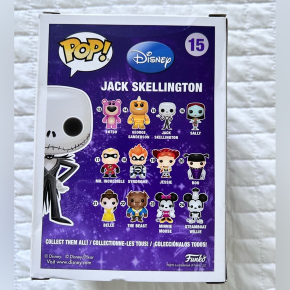 Ornament & Funko Pop of Jack Skellington from The Nightmare Before Christmas - Picture 6 of 8